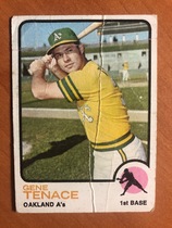 1973 Topps Base Set #524 Gene Tenace