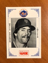 1991 Team Issue New York Mets WIZ #19 Wally Backman