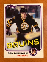1981 Topps Base Set #5 Ray Bourque
