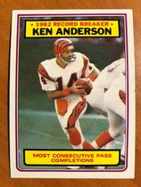 1983 Topps Base Set #1 Ken Anderson
