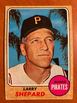 1968 Topps Base Set #584 Larry Shepard