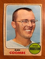 1968 Topps Base Set #547 Dan Coombs