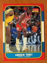 1986 Fleer Base Set #114 Andrew Toney