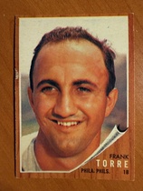 1962 Topps Base Set #303 Frank Torre