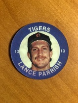1985 Seven-Eleven Coins #C13 Lance Parrish