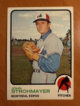 1973 Topps Base Set #457 John Strohmayer