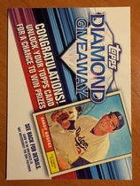 2011 Topps Update Diamond Giveaway Redeemed #TDG-22 Sandy Koufax