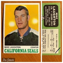 1970 Topps Base Set #74 Mike Laughton