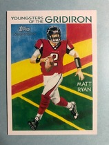 2009 Topps National Chicle Youngsters of the Gridiron #YG16 Matt Ryan