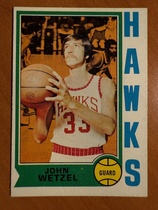 1974 Topps Base Set #77 John Wetzel