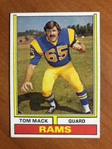 1974 Topps Base Set #126 Tom Mack