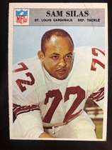 1966 Philadelphia Base Set #166 Sam Silas