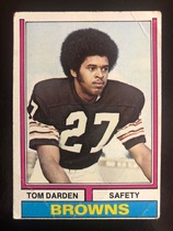 1974 Topps Base Set #316 Thom Darden