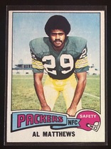 1975 Topps Base Set #261 Al Matthews