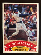 1988 Score Box Cards #12 Ryne Sandberg