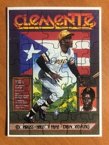 1987 Donruss Box Panels #NNO Roberto Clemente