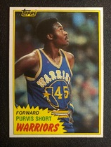 1981 Topps Base Set #W74 Purvis Short