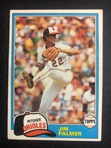 1981 Topps Base Set #210 Jim Palmer