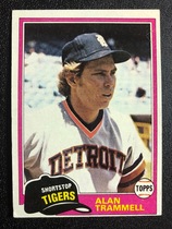 1981 Topps Base Set #709 Alan Trammell