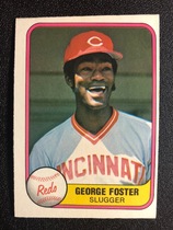 1981 Fleer Base Set #202 George Foster