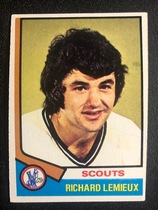 1974 Topps Base Set #114 Richard Lemieux