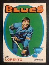 1971 O-Pee-Chee OPC Base Set #227 Jim Lorentz