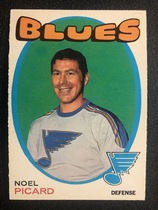 1971 O-Pee-Chee OPC Base Set #224 Noel Picard