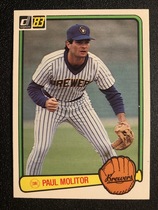 1983 Donruss Base Set #484 Paul Molitor