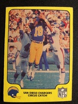 1978 Fleer Team Action #47 S D Chargers