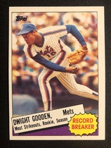 1985 Topps Base Set #3 Dwight Gooden
