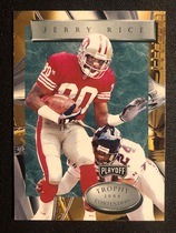 1996 Playoff Trophy Contenders #80 Jerry Rice