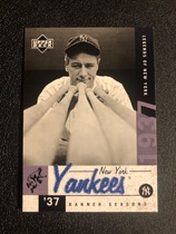 2001 Upper Deck Legends of NY #140 Lou Gehrig