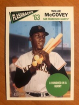 2012 Topps Heritage Baseball Flashbacks #BF-WMC Willie McCovey