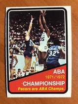 1972 Topps Base Set #247 ABA Championship