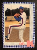 1985 Renato Galasso Dwight Gooden Blue #12 Dwight Gooden