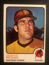 1973 Topps Base Set #381 Vicente Romo