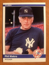 1984 Fleer Update #83 Phil Niekro