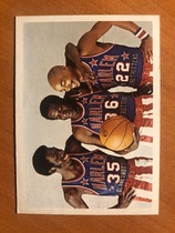 1971 Team Issue Harlem Globetrotters Cocoa Puffs #6 Curly Neal|Geese Ausbie|Meadowlark Lemon