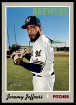 2019 Topps Heritage #249 Jeremy Jeffress