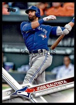 2017 Topps Base Set #60 Jose Bautista