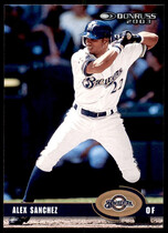 2003 Donruss Base Set #317 Alex Sanchez