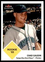 2003 Fleer Tradition Update #U322 Chad Gaudin
