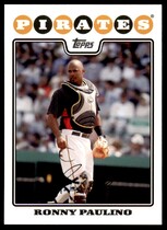 2008 Topps Base Set Series 1 #31 Ronny Paulino