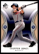 2007 SP Authentic #1 Chipper Jones