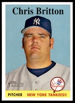 2007 Topps Heritage #307 Chris Britton
