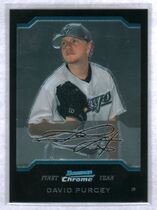 2004 Bowman Chrome Draft #BDP116 David Purcey