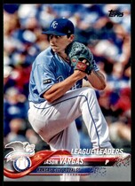 2018 Topps Base Set #327 Jason Vargas