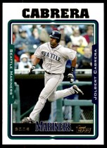 2005 Topps Base Set Series 2 #592 Jolbert Cabrera