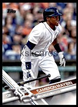 2017 Topps Base Set #102 Cameron Maybin