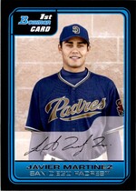 2006 Bowman Prospects #B38 Javier Martinez